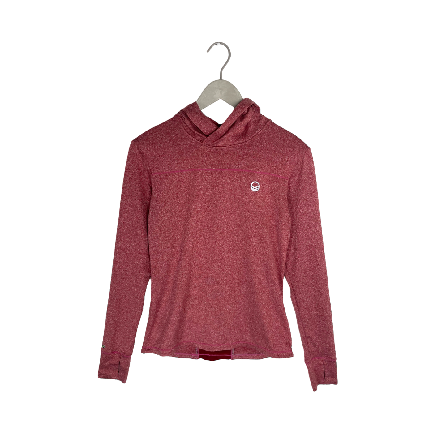 Halti running hoodie, melange red | woman L