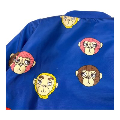 Mini Rodini bomber jacket, monkey | 104/110cm