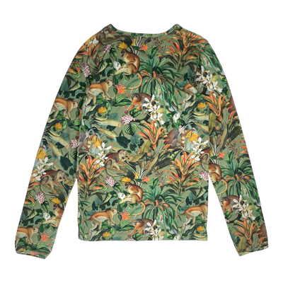 Metsola longsleeve shirt, jungle | 152cm