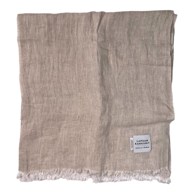 Lapuan Kankurit linen scarf, wheat