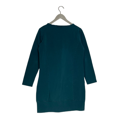 Blaa sweat tunic, dark green | woman M