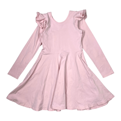 Gugguu frilled dress, pink | 134cm