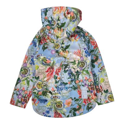 Molo hillary softshell jacket, flowers | 140cm