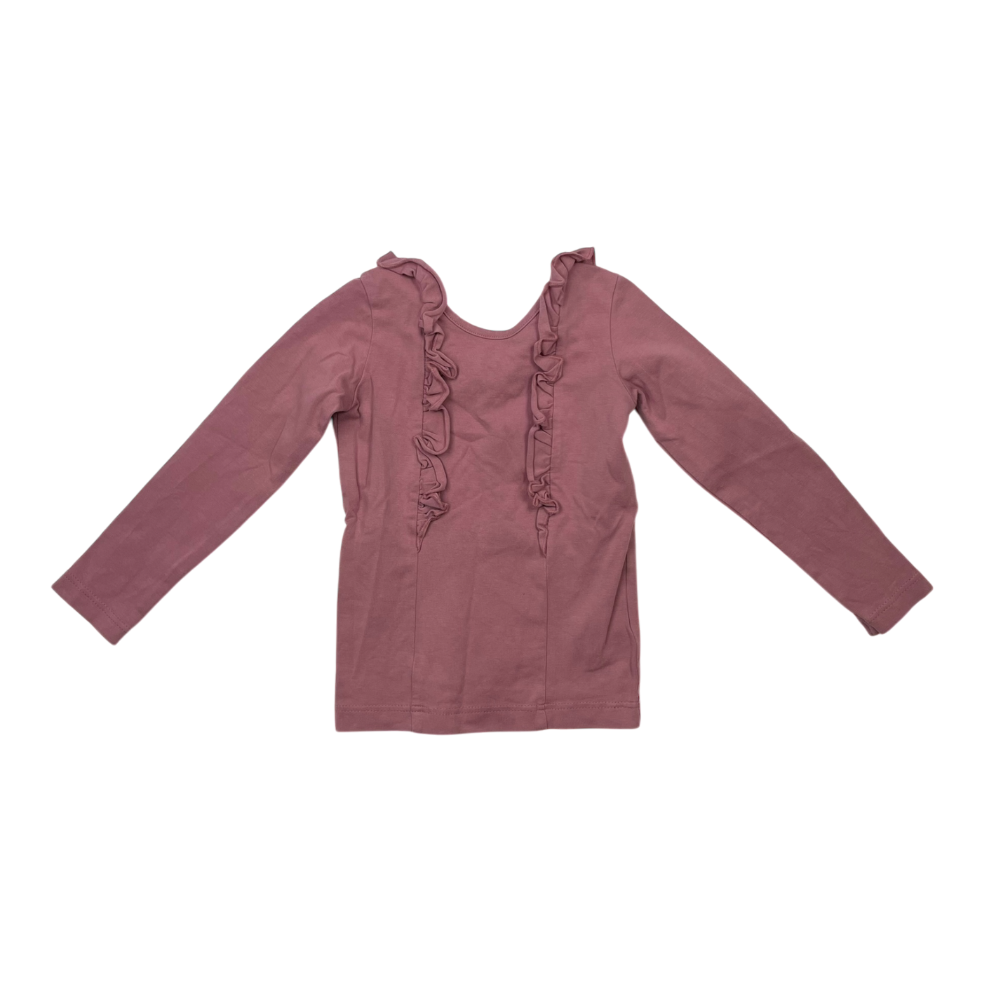 Gugguu frill shirt, pink | 86cm