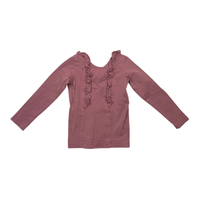 Gugguu frill shirt, pink | 86cm