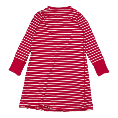 Polarn O. Pyret tricot dress, stripes | 122/128cm