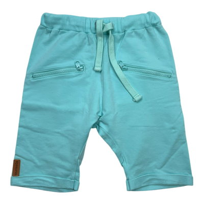 Metsola sweat shorts, turquoise | 122/128cm