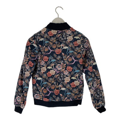 R-collection bomber jacket, flowers | woman XS