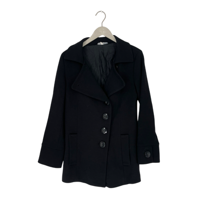 Marimekko Ritva Falla collection blazer jacket, black | woman 38