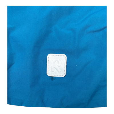 Reima pokka winter jacket, teal blue | 116cm