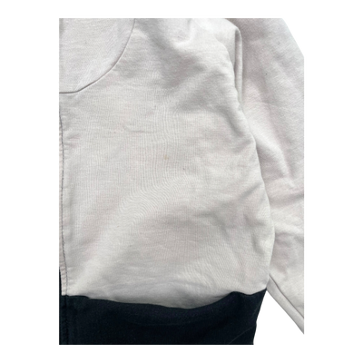 Papu zipper sweat hoodie, pink/black | 98/104cm