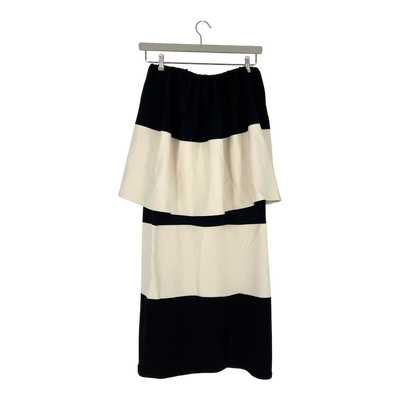 By Malene Birger evora skirt / dress, black/cream | woman M