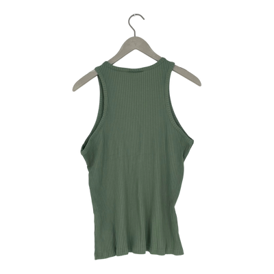 Riva Clothing rib tank, pistachio | woman 2XL