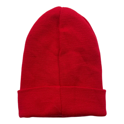 Metsola merino wool beanie, red | 3-4y