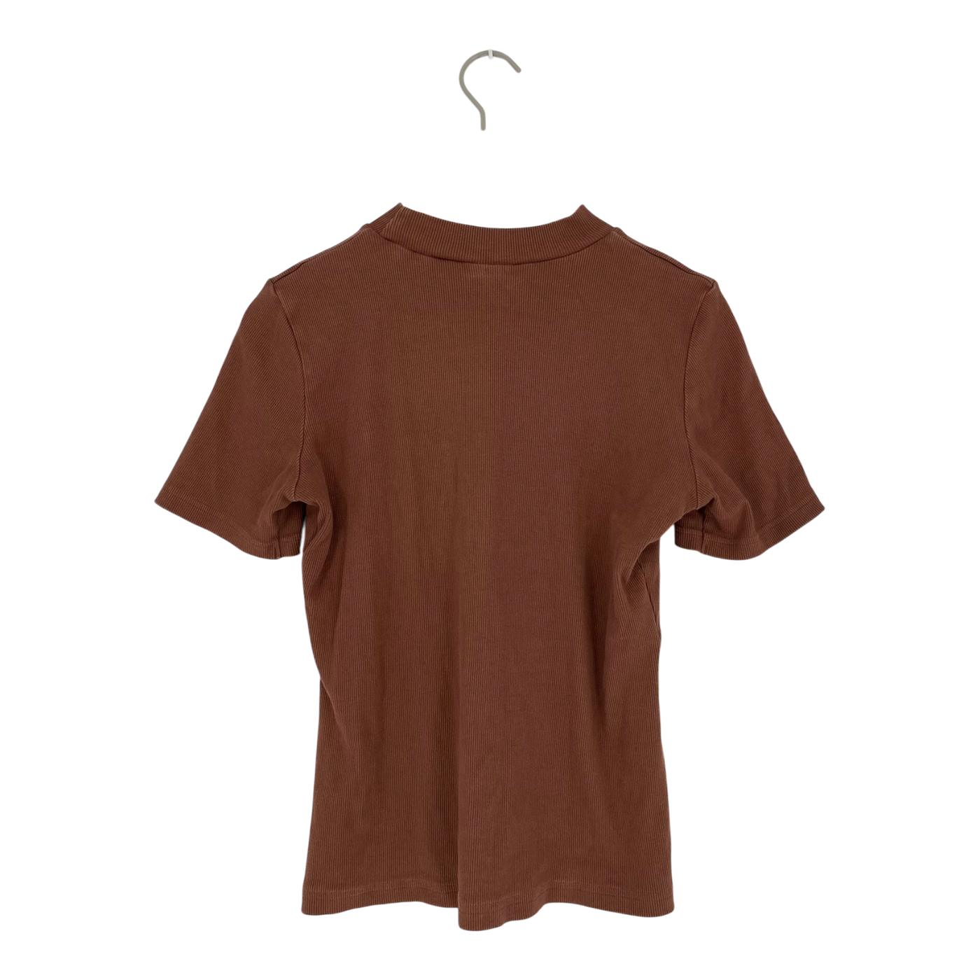 Aarre rib t-shirt, brown | woman M