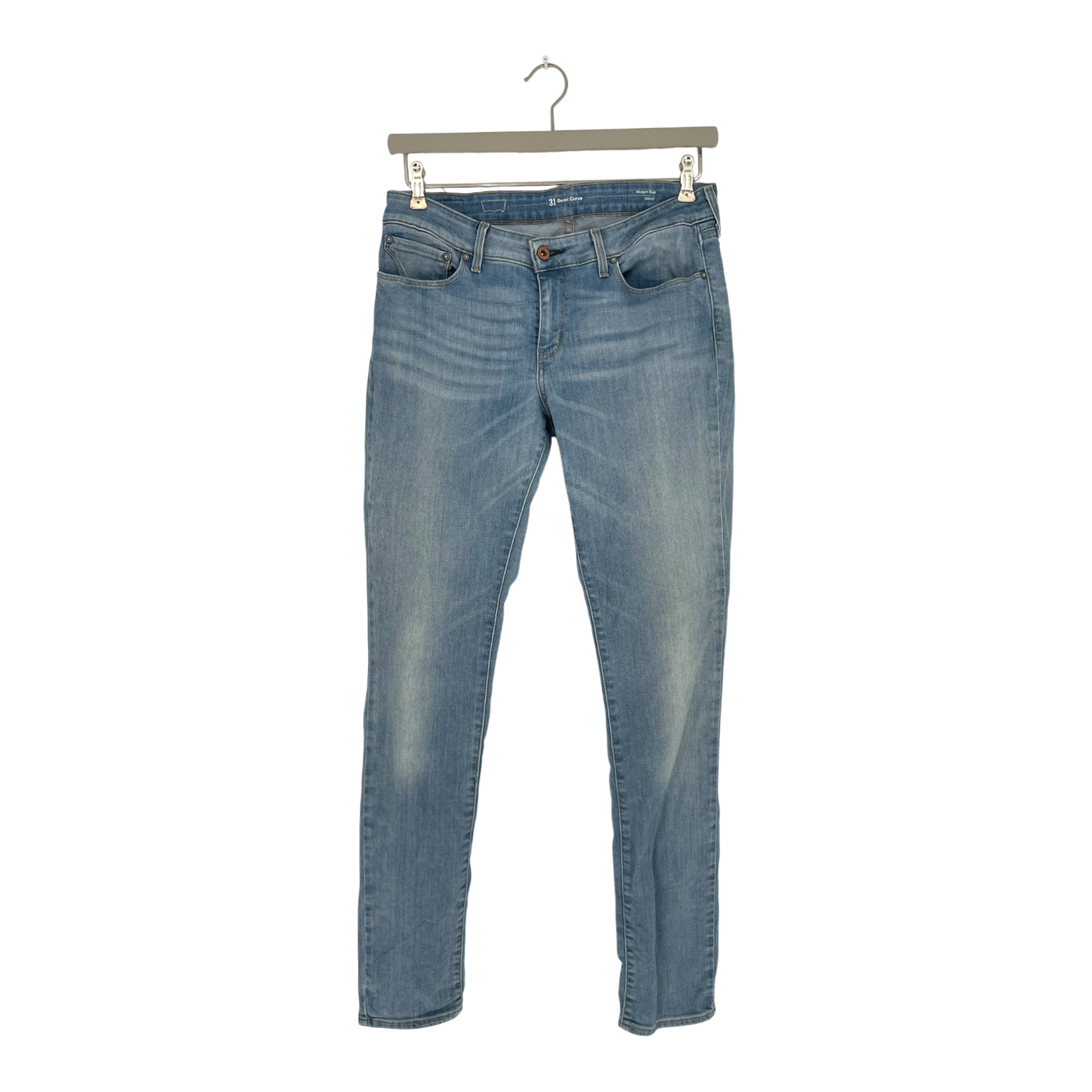 Levi's demi curve skinny jeans, light denim | woman 31"