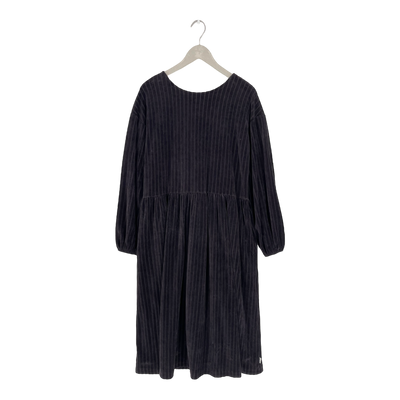 Mainio velour dress, dark blue | woman S/M