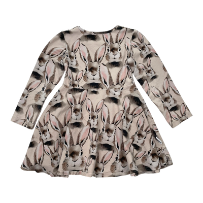 Metsola dress, bunny | 98/104cm