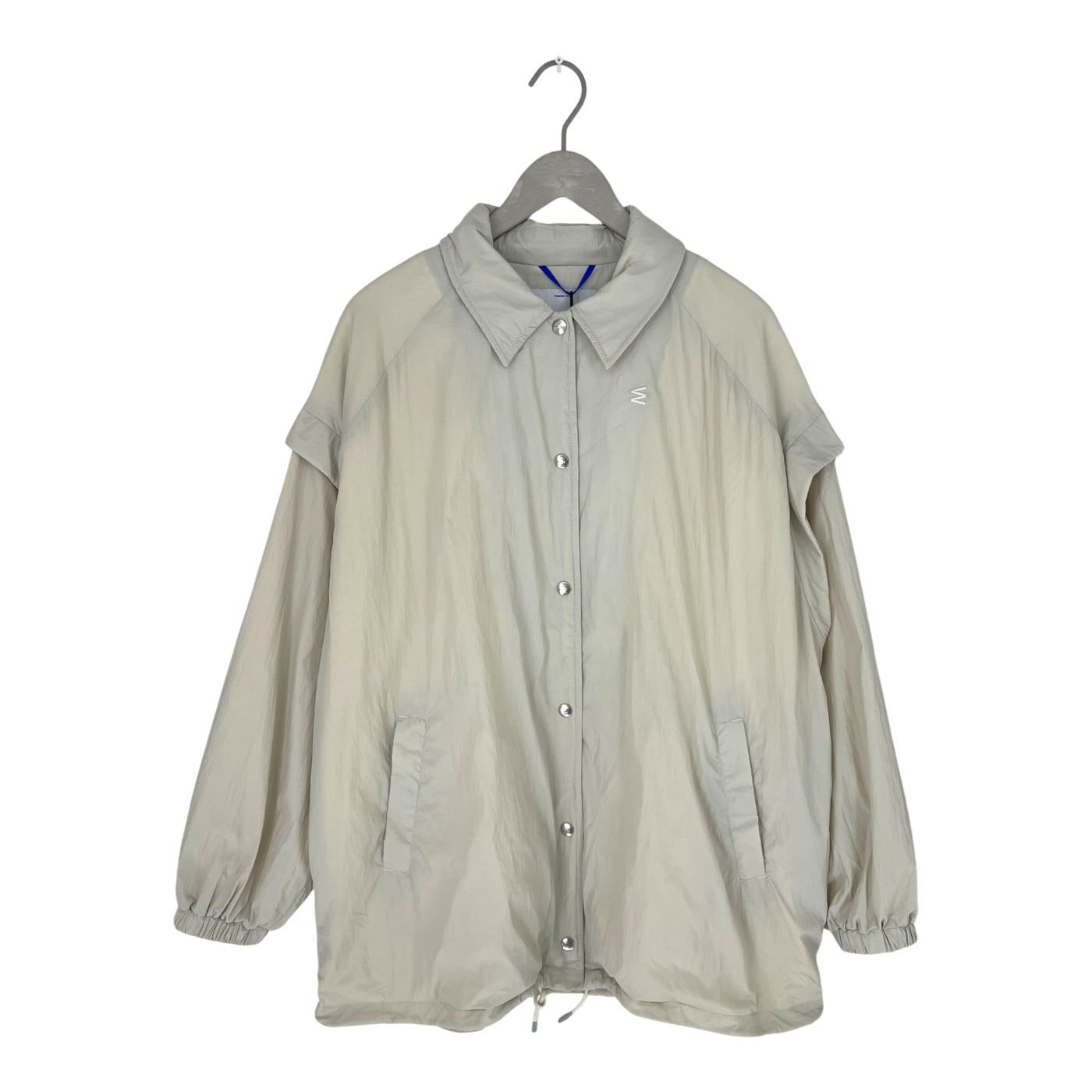 Embassy of Bricks and Logs lucca coach jacket, beige | unisex S
