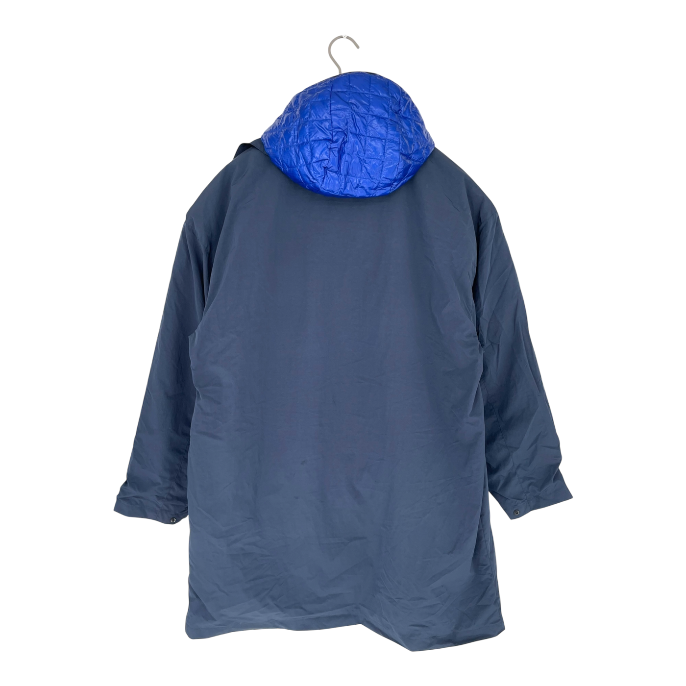 Embassy of Bricks and Logs khari rain coat, blue | unisex L