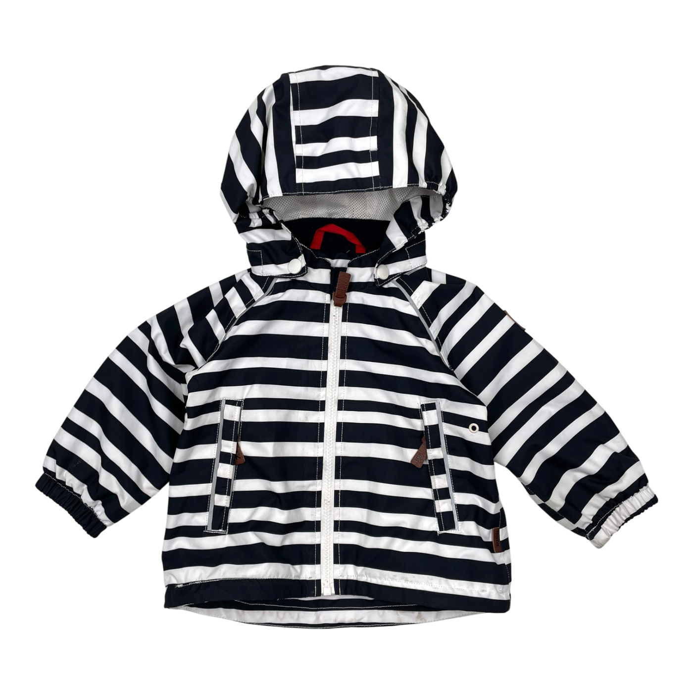 Reima midseason jacket, stripes | 74cm