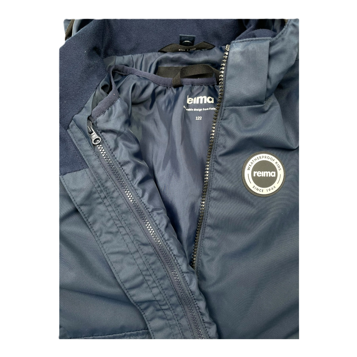 Reima sydvest midseason jacket, navy blue | 122cm