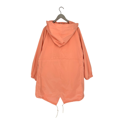 Embassy of Bricks and Logs bundaberg coat, bright coral | woman S