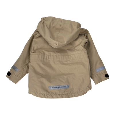 Polarn O. Pyret Midseo Jacke, Beige | 104 cm