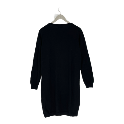 Gugguu Merino Cardigan, Schwarz | Frau s