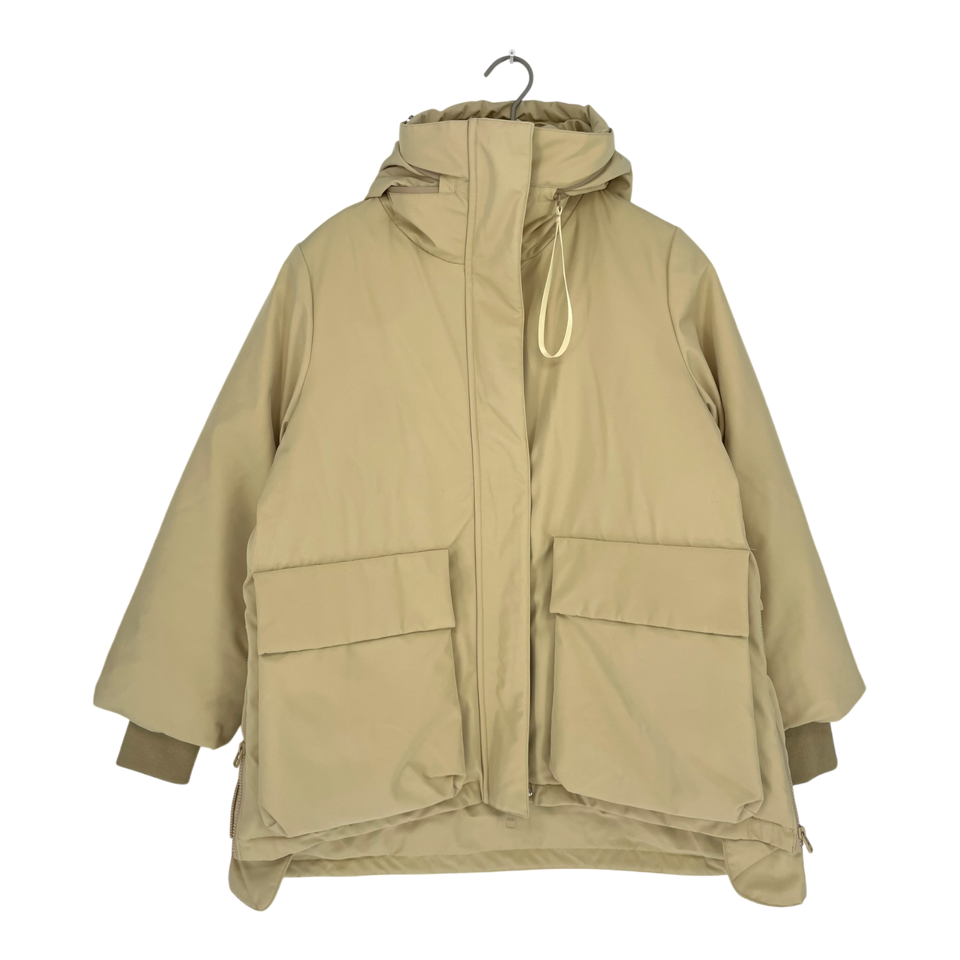 Embassy of Bricks and Logs finley short parka jacket, butter yellow | unisex S