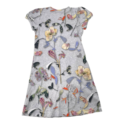 Molo T-Shirt-Kleid, Papierblätter | 134/140 cm