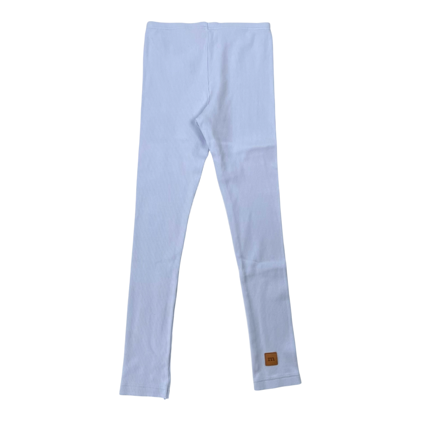 Metsola rib leggings, baby blue | 134/140cm