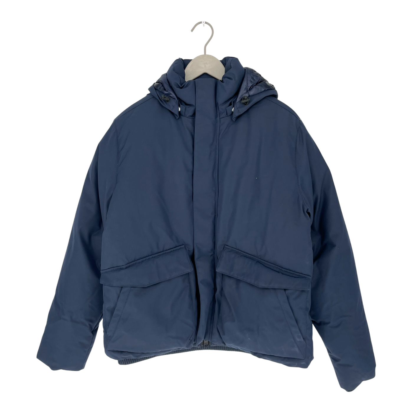 Embassy of Bricks and Logs hardwick puffer jacket, navy blue | unisex L