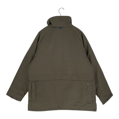 Embassy of Bricks and Logs parka jacket, brown | unisex L