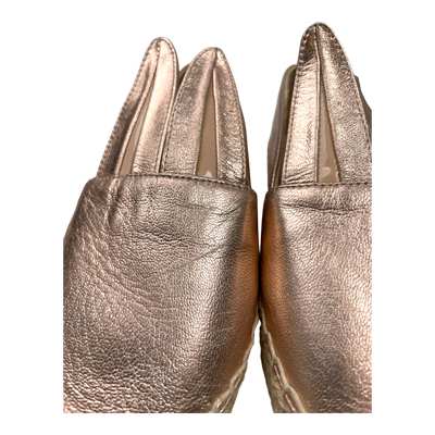 Minna Parikka conejo espadrillo shoes, rose gold | 26