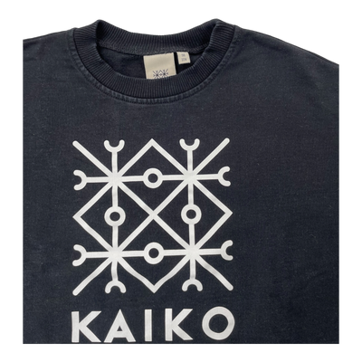 Kaiko logo sweatshirt, black | 98/104cm