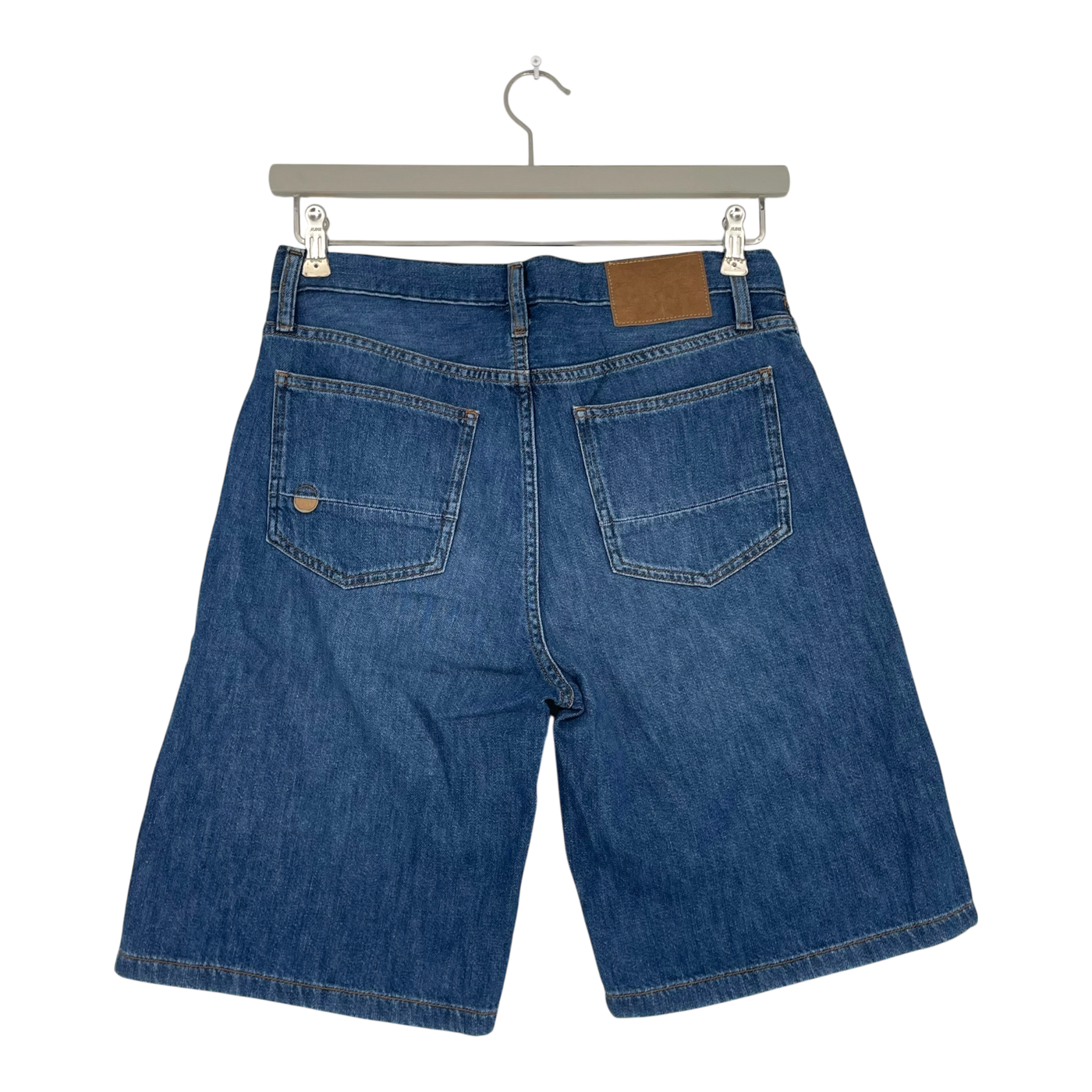 Mud Jeans new short relaxed, denim blue | woman S