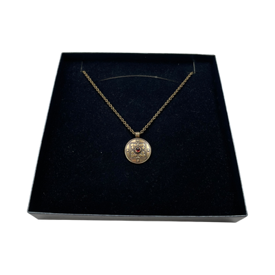 Kalevala Koru sancta birgitta necklace, bronze