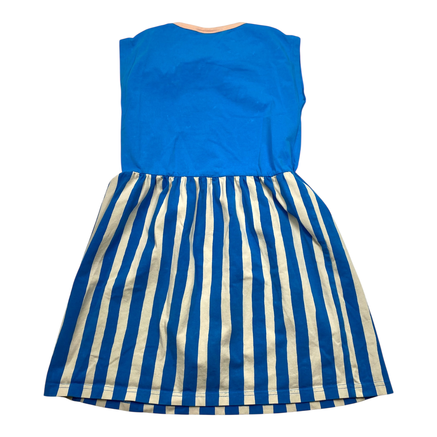 Papu collar dress, blue | 134/140cm