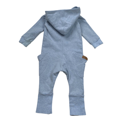 Metsola sweat jumpsuit, baby blue | 62/68cm