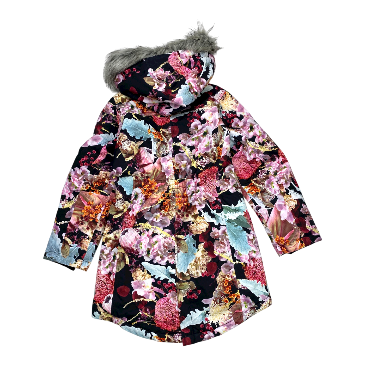 Molo peace winter parka, bouquet | 134cm