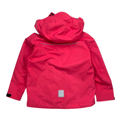 Reima brisk midseason jacket, pink | 122cm