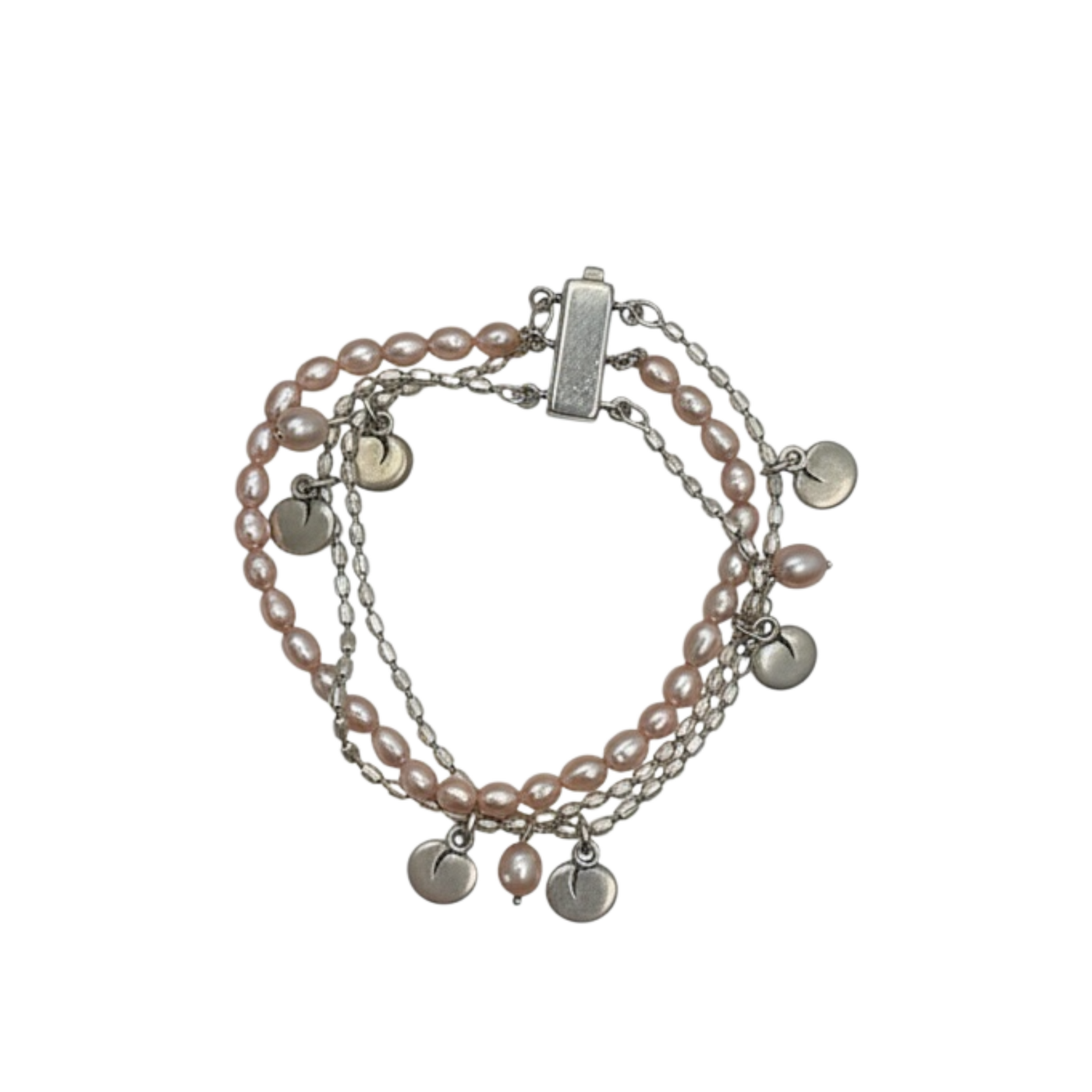 Kalevala Koru vanamo 3 piece bracelet set, silver
