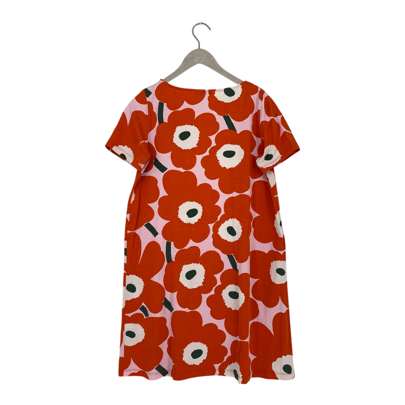 Marimekko sitriini 2 tricot dress, pieni unikko | woman M