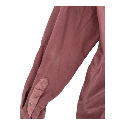 Varg haga shirt jacket, rust | woman L