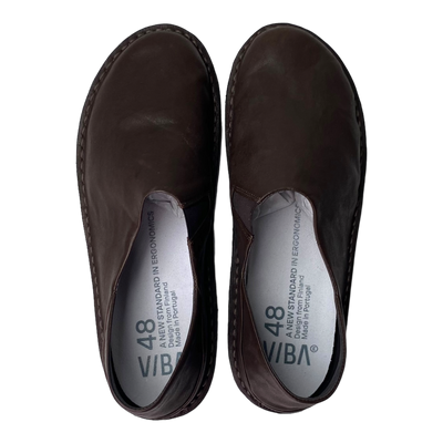 VIBAe Zuma leather shoes, cocoa brown | 48