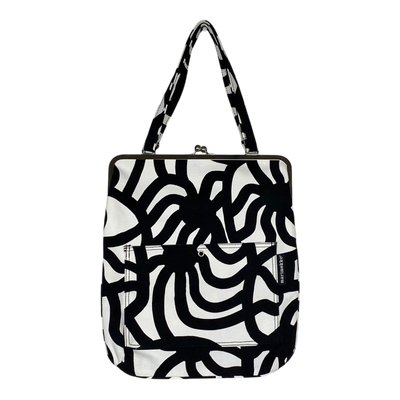 Marimekko bag, black/white | onesize