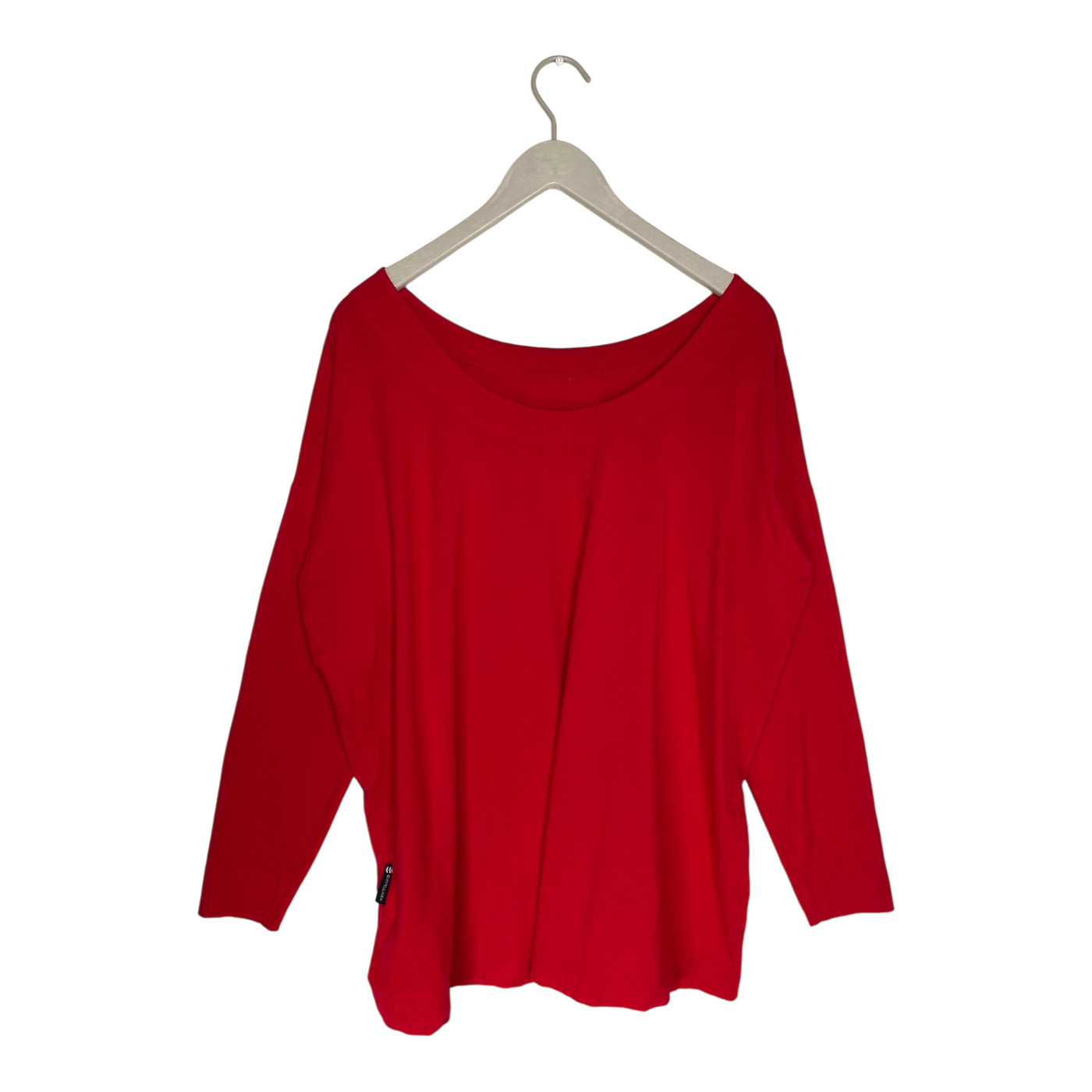 Ommellinen long sleeve shirt, red | woman onesize