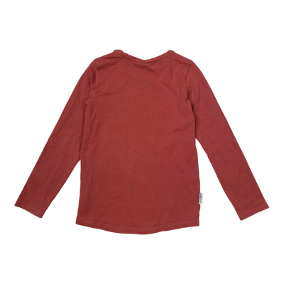 Gugguu shirt, red | 122cm