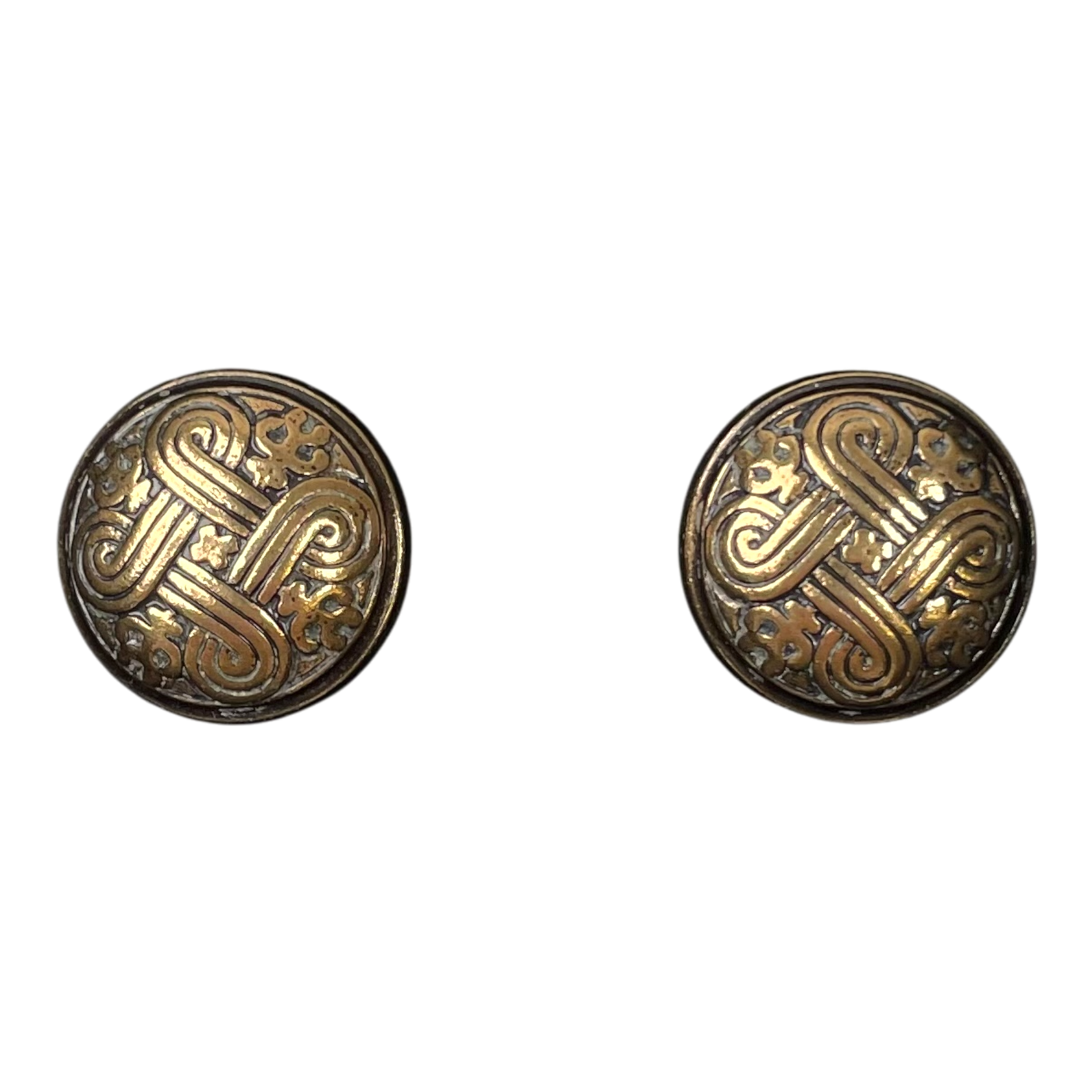 Kalevala Koru Hannunvaakua earrings, bronze